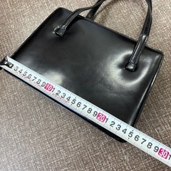 フォーマルバッグ ブラック がま口 冠婚葬祭の画像