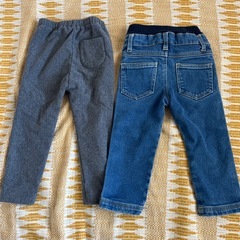 長ズボン　2本　90〜95の画像