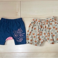 80 USED 女の子柄　アンパンマンのショートパンツの画像