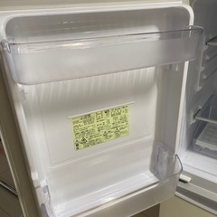 SHARP 冷蔵庫137L美品2019年製の画像