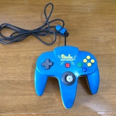 ピカチュウ 64 コントローラー ブルー 任天堂 ニンテンドー Nintendoの画像