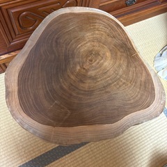 天然無垢🌳切り株サイドテーブルの画像