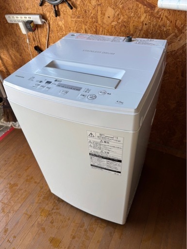 I1101  東芝　4.5kg 2019年　縦型洗濯機