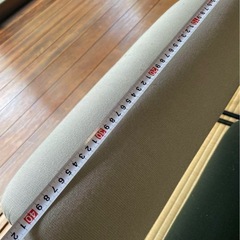 ☆実用品　座椅子　二脚　グレーとブラック　座椅子　少しシミあり　座面55cmの画像