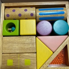 音の鳴る積み木　の画像