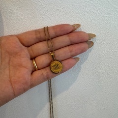 コインネックレス JL/ゴールド の画像