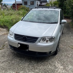 初代ゴルフトゥーラン　車検8年9月！9月中まで！