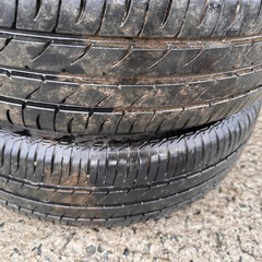 ダイハツ　ムーブ　ホイールタイヤセット　4本　155/65R14 タイヤ年式2023年の画像
