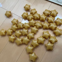 折りたたみ式 プレイボールプールとお片付けラウンドマット スリコの画像