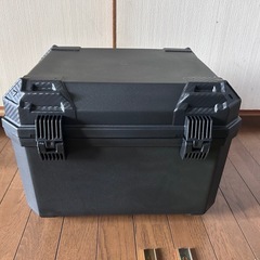 新品未使用品　バイク用　ロック可能 ブラック 45Lトップケース リアボックス ブラック パニアケースの画像