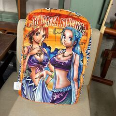 ワンピース　ナミ＆ビビ　クッションの画像
