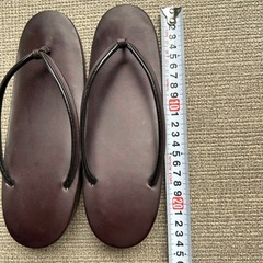 紫　草履　和装の画像