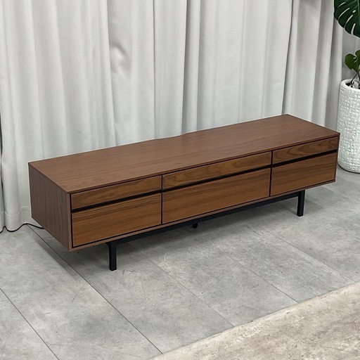 KI-14【新入荷　アウトレット品】ロゼッタ　150 TV/AVボード　ブラウン