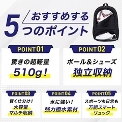 スマートリュック　新品未使用品の画像