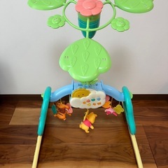 タカラトミー えらべる回転 6WAYジムにへんしんメリー プラス くまのプーさんの画像