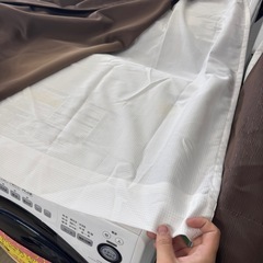 【超美品‼️】ニトリ 幅105cm 遮光カーテン･レース 両開き セット ブラウン♪の画像