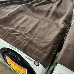 【超美品‼️】ニトリ 幅105cm 遮光カーテン･レース 両開き セット ブラウン♪の画像