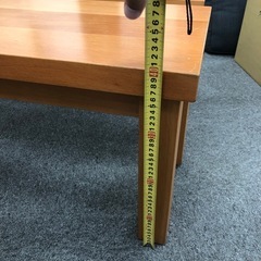 【中古品】木製のベンチ2つの画像