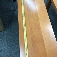 【中古品】木製のベンチ2つの画像
