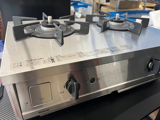 新品 2024年製】Vamo Rinnai ガステーブル ET21-2TSYA-S 新品 ガスコンロ