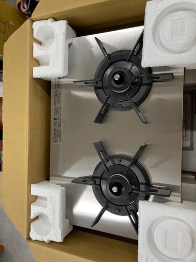 新品 2024年製】Vamo Rinnai ガステーブル ET21-2TSYA-S 新品 ガスコンロ