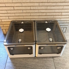 2個セット　自由に収納ボックス 折りたたみ 積み重ね可能 収納ボックス 多面引き出し 蓋付き 収納ケース 衣類収納ケース 小型収納ボックス 布団収納ケース 折りたたみ ケース コンテナ ボックス 収納 の画像