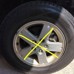 ダンロップ　スタッドレスタイヤのみ4本　215/70R16の画像