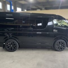 ハイエース２.７GLロングミドルルーフ４WDワンオーナー寒冷地の画像