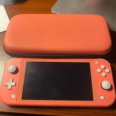Switch lite 本体+128gbSDカード+ケース+純正充電器の画像