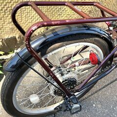 折りたたみ自転車 ◆ClassicMimugo◆ 20インチ 6段変速 ※店頭引き取り限定商品※の画像