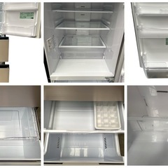 中古　日立　HITACHI　冷蔵庫　3ドア　右開き　R-27SV　265L　2022年製の画像