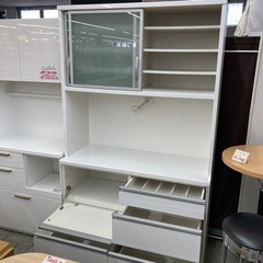 松田家具　レンジボード　※シミ・キズあります。の画像