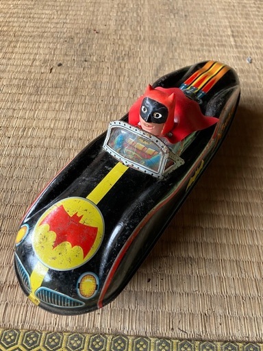 マスダヤ ブリキ BATMAN バットマンカー バットマン バットモービル