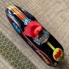 マスダヤ ブリキ BATMAN バットマンカー バットマン バットモービル の画像