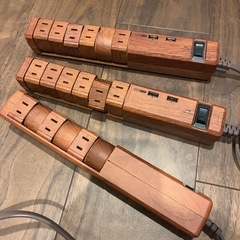 美品 3つセット 電源タップ 12個口 USBの画像