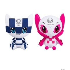 ☪️美品☪️ぬいぐるみ☪️ミライトワ、ソメイティ☪️2体セット☪️の画像