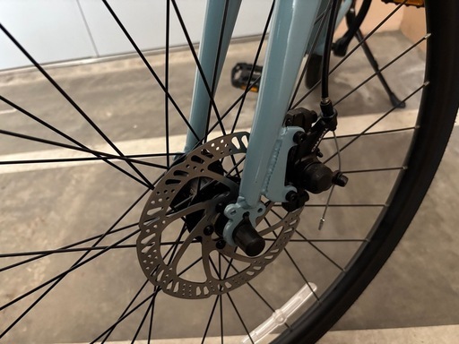 【超美品】期間限定！　サードバイクス　ホダカ　クロスバイク　フェスリラックス　ライトブルー　ディスクブレーキ