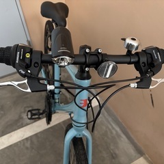 【超美品】サードバイクス　ホダカ　クロスバイク　フェスリラックス　ライトブルー　ディスクブレーキの画像