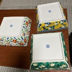 有田焼　吾山窯　三段盛鉢セットの画像