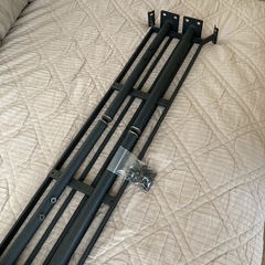 ベンチ用棚付きアイアンの画像