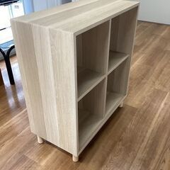 スクエア収納棚　IKEA -BESTA【町田市再生家具】0912Bの画像
