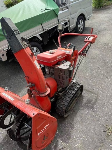 ヤンマー小型除雪機YSR80X(ジャンク品、現状販売）