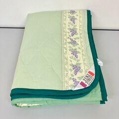 stp-3404　ボアシーツ　2点セット　寝具　グリーン　敷布　イエロー　布団　緑　冬用　黄色　YUKITORII　MITSUKOSHIの画像