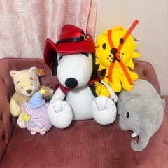 ぬいぐるみまとめ売りの画像