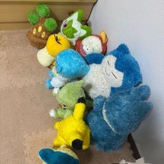 ポケモンぬいぐるみセットの画像