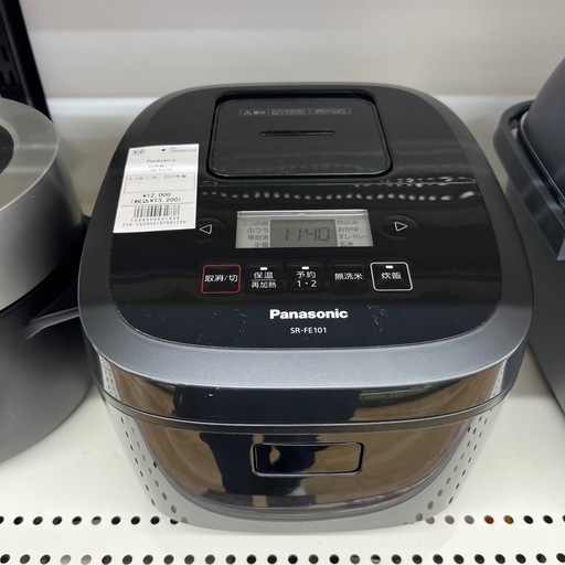 Panasonic パナソニック 炊飯器 SR-FE101 ブラック IHジャー炊飯器 のご紹介です！