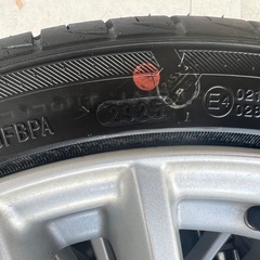 スイフトスポーツ純正17インチホイールほぼ新品タイヤ付き4本セット
の画像