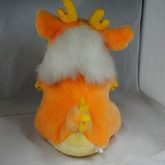 [1501] ヒロクンハウス ドラゴン 小龍（オレンジ）ぬいぐるみの画像