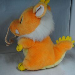 [1501] ヒロクンハウス ドラゴン 小龍（オレンジ）ぬいぐるみの画像