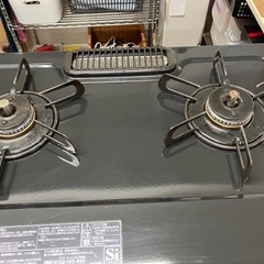 ロ 2509-212 パロマ LPガステーブル IC-S37-2R 2023年製 通電確認済み キズ 汚れありの画像